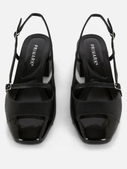 Femme Primark Chaussures À Talons|Babies à Talon Bloc Ouvert