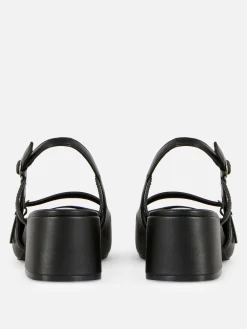 Femme Primark Chaussures À Talons|Babies à Talon Bloc Ouvert