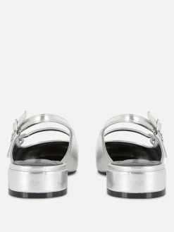 Femme Primark Ballerines|Babies à Talon Ouvert Et Double Bride