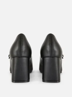 Femme Primark Vêtements Gothiques|Chaussures À Talons|Babies En Simili Cuir à Talons