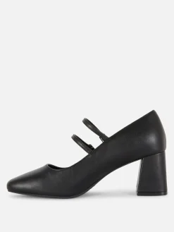 Femme Primark Vêtements Gothiques|Chaussures À Talons|Babies En Simili Cuir à Talons