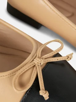 Femme Primark Ballerines|Ballerines à Bout Renforcé Contrastant