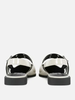 Femme Primark Ballerines|Ballerines à Talon Ouvert Et à Boucle