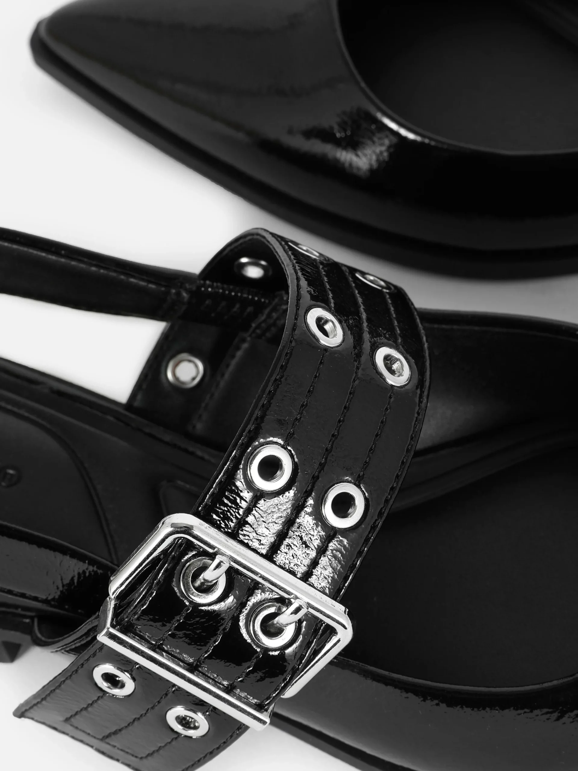 Femme Primark Ballerines|Ballerines à Talon Ouvert Et à Boucle