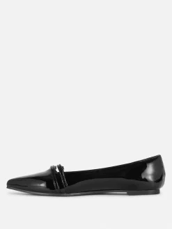 Femme Primark Ballerines|Ballerines Vernies à Bout Pointu