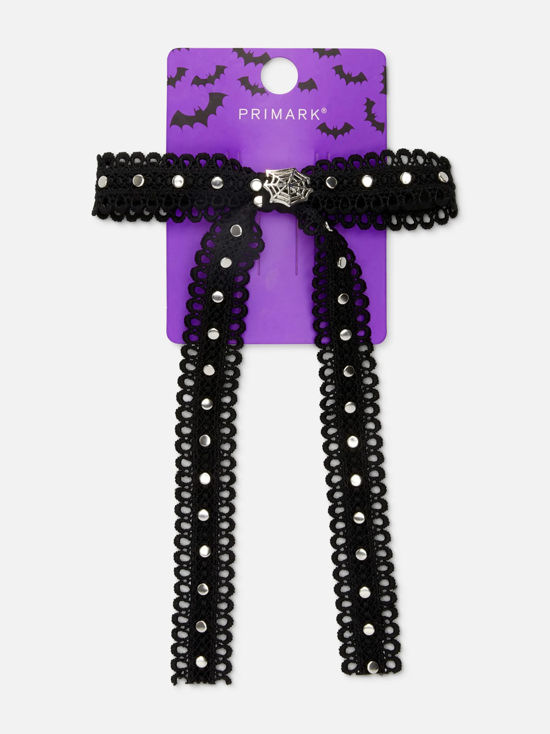 Femme Primark Tout Halloween|Accessoires Halloween|Barrette Avec Nœud En Dentelle Halloween