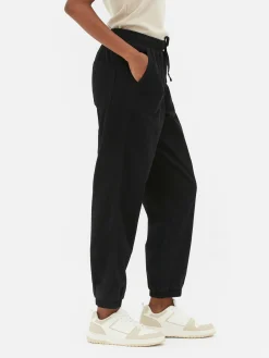 Femme Primark Denim|Bas De Jogging|Bas De Jogging En Denim Avec Cordon De Serrage