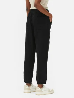 Femme Primark Denim|Bas De Jogging|Bas De Jogging En Denim Avec Cordon De Serrage