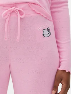 Femme Primark Bas De Pyjama|Bas De Pyjama En Pointelle Hello Kitty