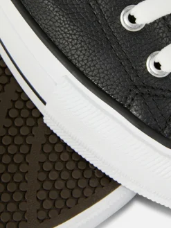 Femme Primark Baskets|Baskets Basses Compensées En Simili Cuir