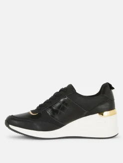 Femme Primark Baskets|Baskets Compensées à Lacets