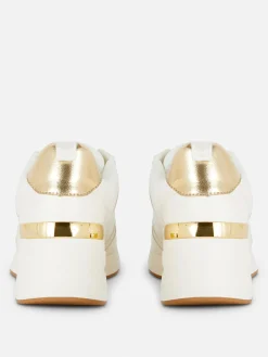 Femme Primark Baskets|Baskets Compensées à Lacets