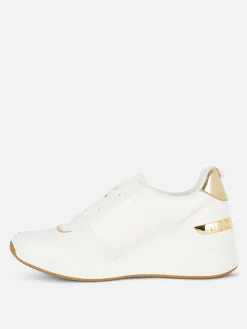 Femme Primark Baskets|Baskets Compensées à Lacets