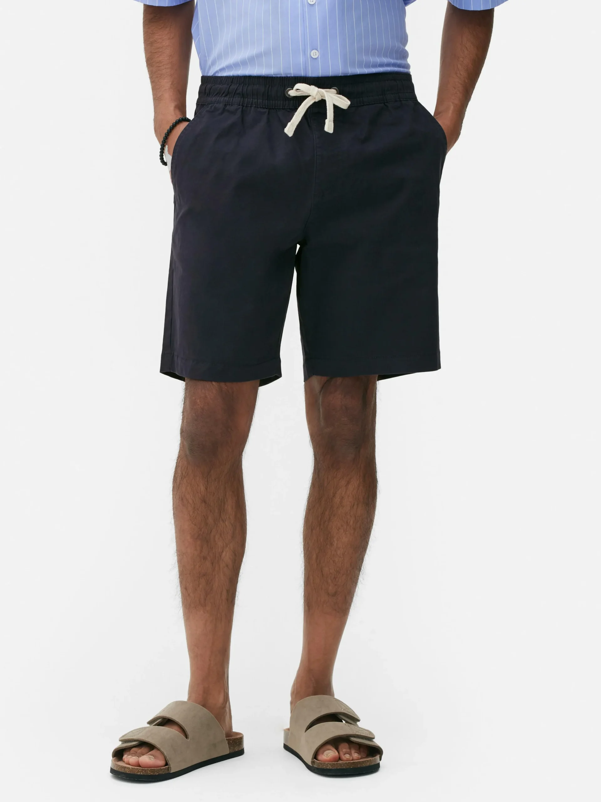 Homme Primark Shorts|Bermuda Avec Cordon De Serrage