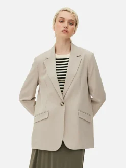 Femme Primark Blazers|Blazer à Boutonnage Simple à Coordonner