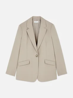 Femme Primark Blazers|Blazer à Boutonnage Simple à Coordonner