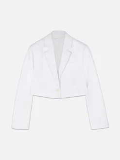 Femme Primark Blazers|Blazer Court à Boutonnage Simple Luna