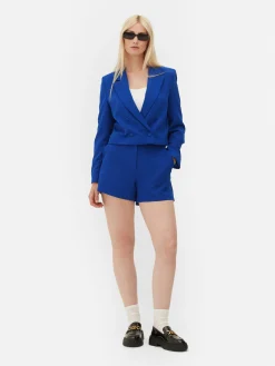 Femme Primark Blazers|Blazer Court à Boutonnage Croisé à Coordonner