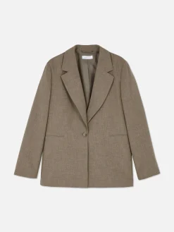 Femme Primark Blazers|Blazer Oversize à Boutonnage Simple à Coordonner