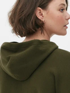 Femme Primark Manteaux Et Vestes|Blouson Bomber En Maille à Capuche