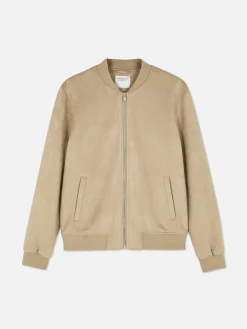 Homme Primark Manteaux Et Vestes|Blouson Bomber En Suédine