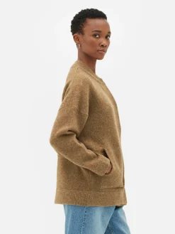 Femme Primark Manteaux Et Vestes|Blouson Bomber Tricoté Oversize