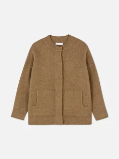 Femme Primark Manteaux Et Vestes|Blouson Bomber Tricoté Oversize