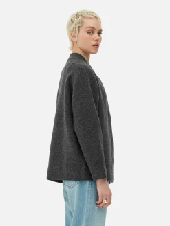 Femme Primark Manteaux Et Vestes|Blouson Bomber Tricoté Oversize