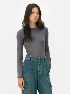 Femme Primark Hauts Et T-Shirts|Body Côtelé Doux Au Toucher