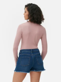 Femme Primark Hauts Et T-Shirts|Body Côtelé Doux Au Toucher