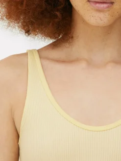 Femme Primark Hauts Et T-Shirts|Body Côtelé Sans Coutures à Décolleté