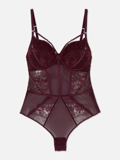 Femme Primark Ensembles Lingerie|Body Push-up En Dentelle à Bretelles