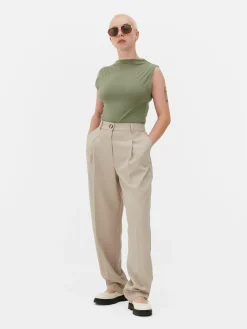 Femme Primark Hauts Et T-Shirts|Body Sans Manches à Col Montant