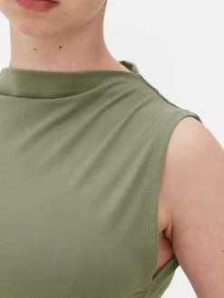 Femme Primark Hauts Et T-Shirts|Body Sans Manches à Col Montant