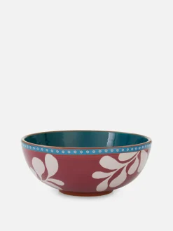 Primark Assiettes, Bols Et Plats|Art De La Table|Bol à Céréales à Motif Floral Stylisé