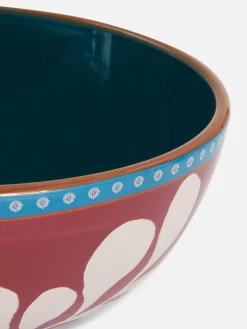 Primark Assiettes, Bols Et Plats|Art De La Table|Bol à Céréales à Motif Floral Stylisé