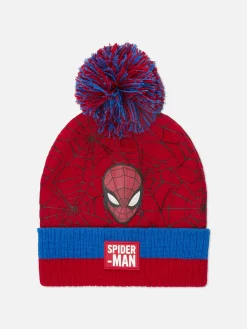 Enfant Primark Chapeaux, Gants Et Écharpes|Bonnet à Pompon Marvel Spider-Man