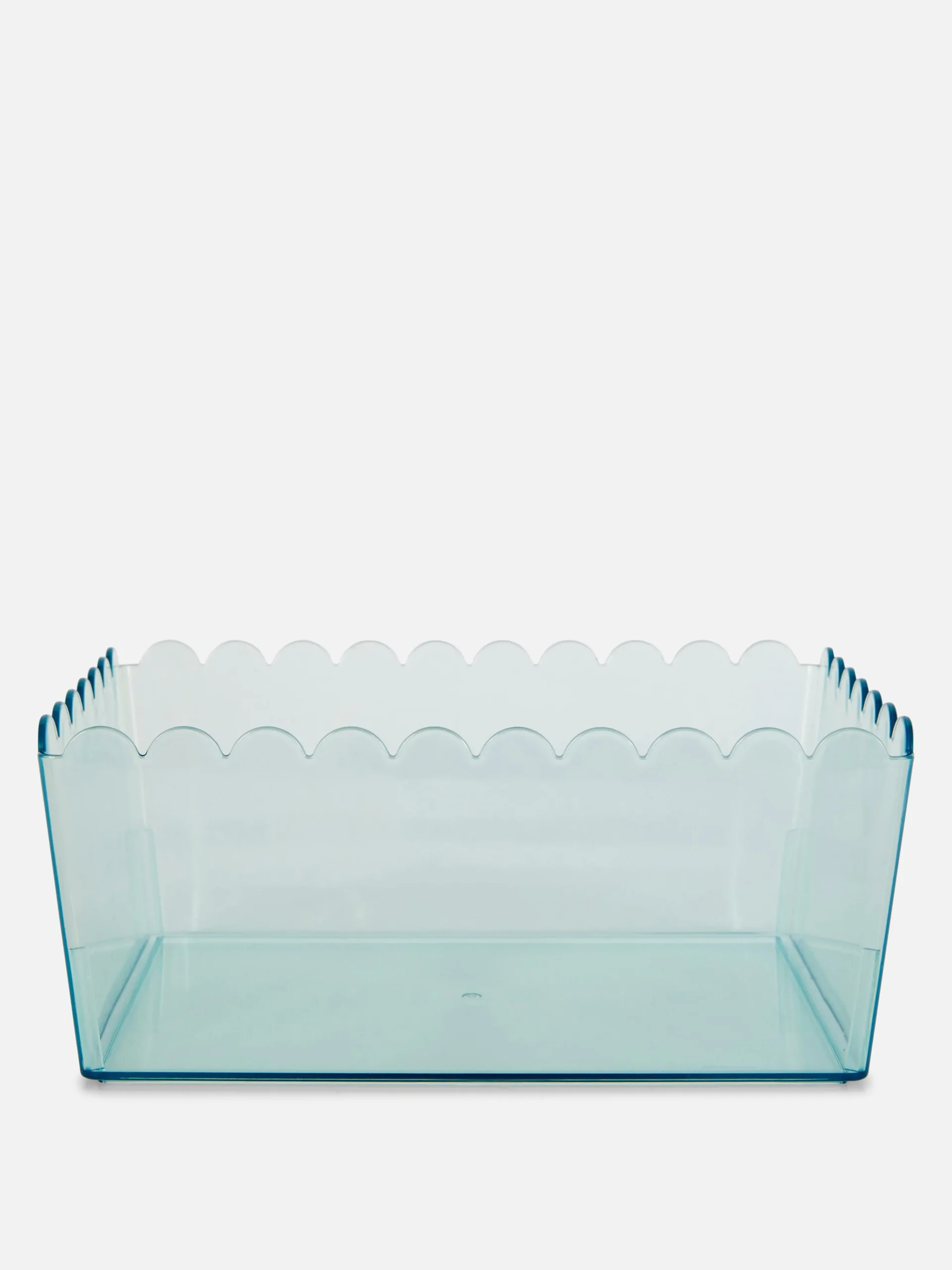 Primark Boîtes Et Paniers|Boîte De Rangement Translucide à Bord Festonné