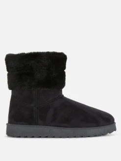 Femme Primark Bottes|Bottes Doublées En Fausse Fourrure