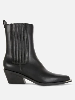 Femme Primark Bottes|Bottes Santiags En Simili Cuir