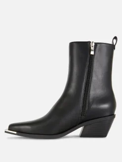 Femme Primark Bottes|Bottes Santiags En Simili Cuir