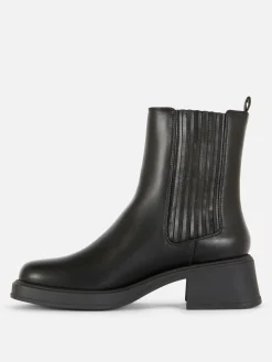 Femme Primark Bottes|Bottines Chelsea à Talon Bloc