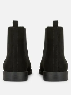 Femme Primark Bottes|Bottines Chelsea En Suédine