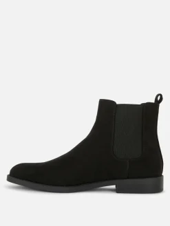 Femme Primark Bottes|Bottines Chelsea En Suédine
