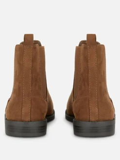 Femme Primark Bottes|Bottines Chelsea En Suédine