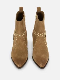 Femme Primark Bottes|Bottines Cloutées En Suédine Rita Ora