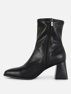 Femme Primark Bottes|Bottines Stretch à Bout Carré