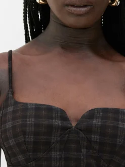 Femme Primark Hauts Et T-Shirts|Caraco Court à Carreaux Rita Ora à Coordonner