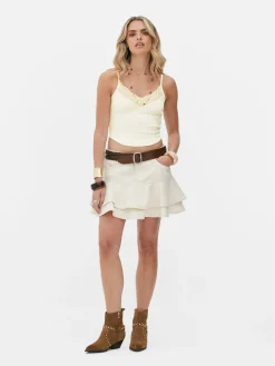 Femme Primark Hauts Et T-Shirts|Caraco Court à Finitions En Dentelle Rita Ora