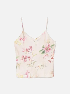 Femme Primark Hauts De Pyjama|Caraco De Pyjama Court En Satin Floral